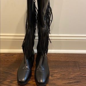 NOW Vero Cuoio Fringe Boots